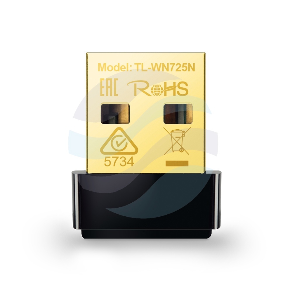 TP-Link TL-WN725N Adapter USB Nano Wi-Fi N150, 150Mb/s, 2.4GHz, miniaturowy, czarny 1