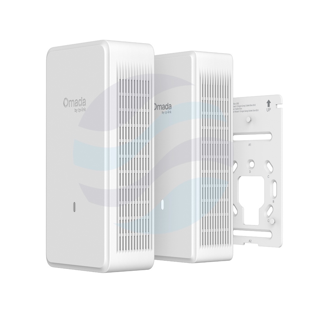 TP-Link EAP775-Wall Access Point ścienny Wi-Fi 7 BE9300, 688/2882/5765 Mb/s, 2,4/5/6 GHz, 2× 2,5 Gb/s + 3× 1 Gb/s, 1× uplink PoE, 2× downlink PoE lub 1× downlink PoE+, 2× downlink, PoE 802.3at/bt, biały 1