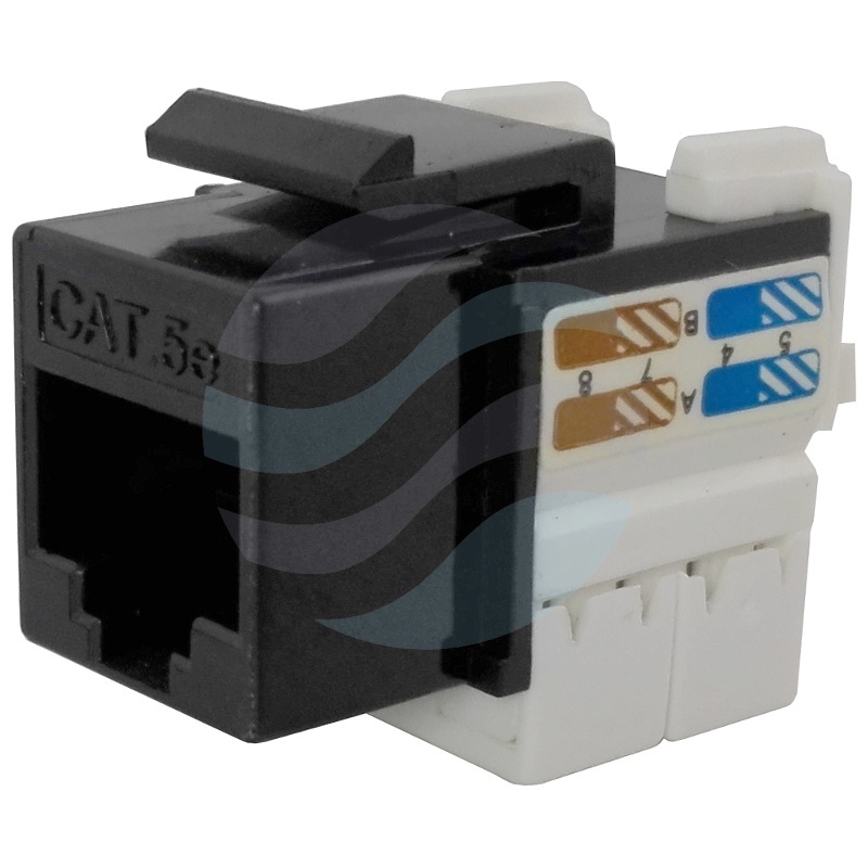 Moduł keystone RJ45 UTP kat.5e, narzędziowy, szerokość 18mm, SLIM 1