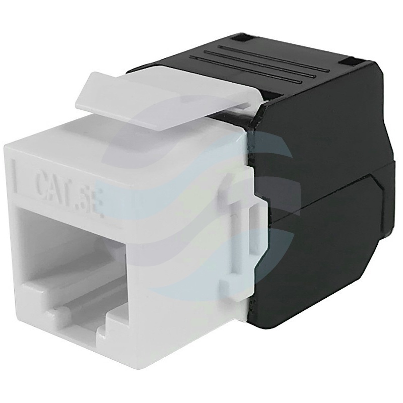 Moduł keystone RJ45 UTP kat.5e beznarzędziowy, slim 16mm 1
