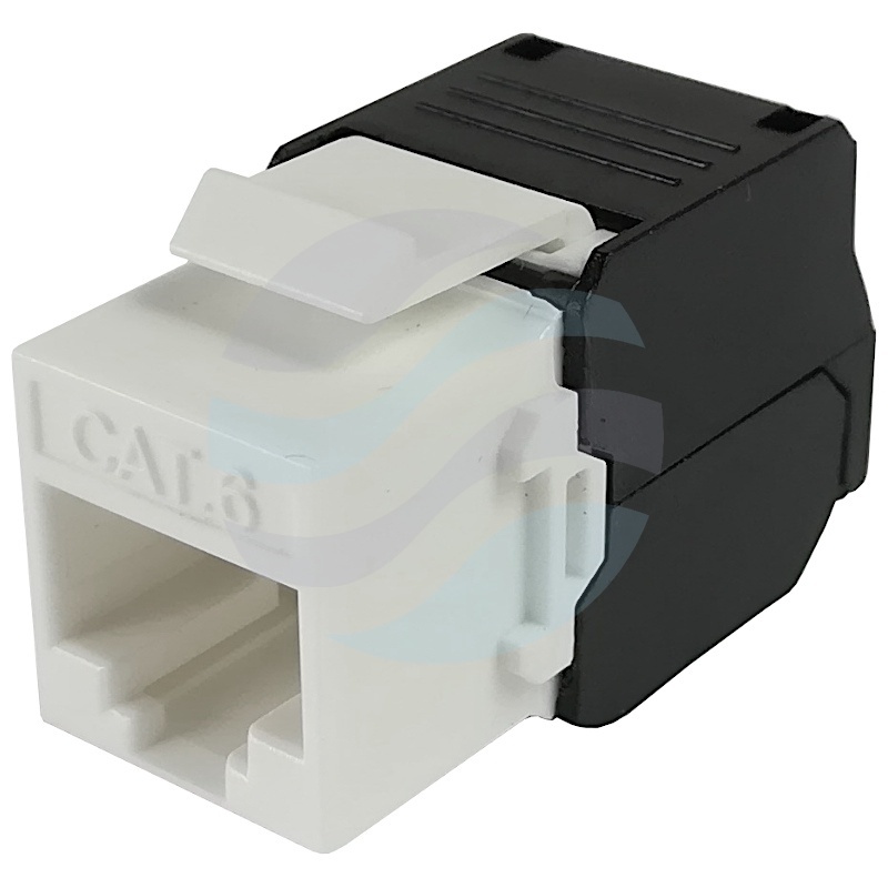 Moduł keystone RJ45 UTP kat.6 beznarzędziowy 16mm 1