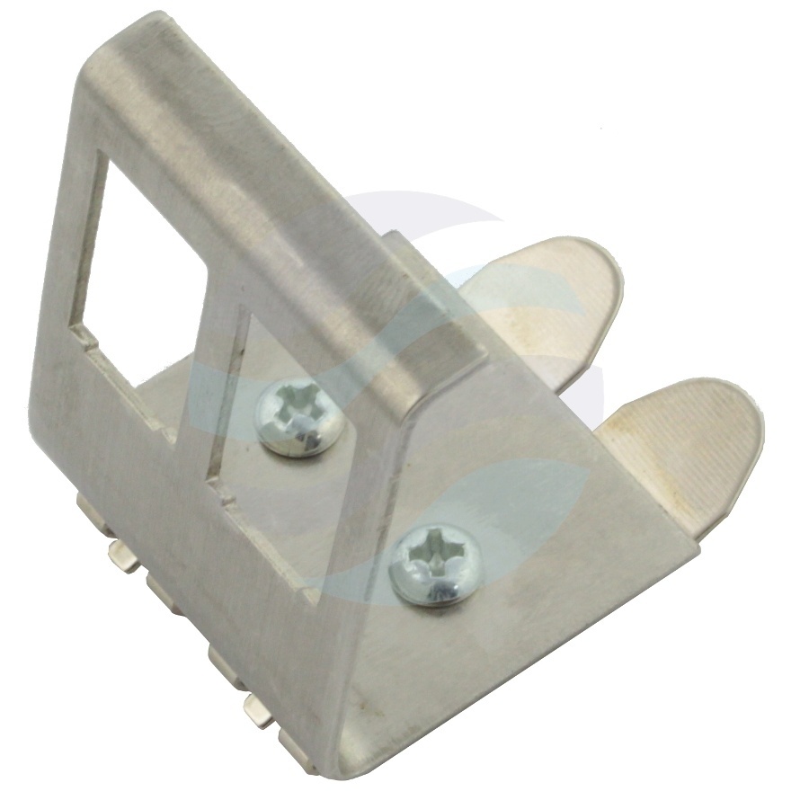 Adapter modułu keystone na DIN (TS-35), 2-portowy, stal 1