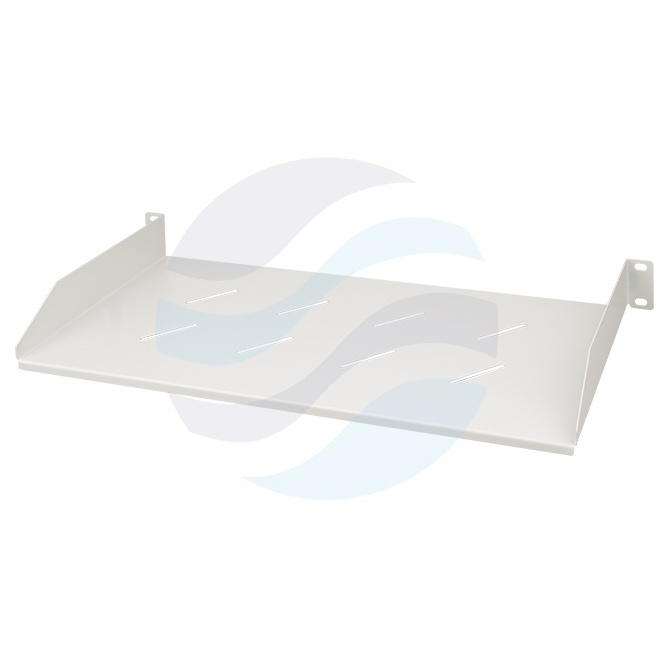 Półka stała 1U 19" 270mm, szara 1