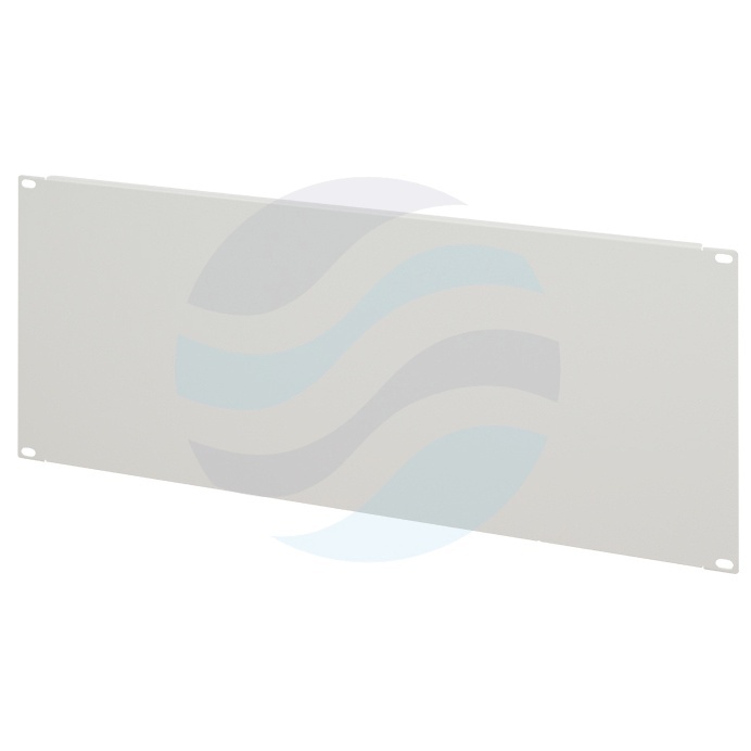 Panel maskujący / zaślepiający Rack 19" 5U, stal, szary 1