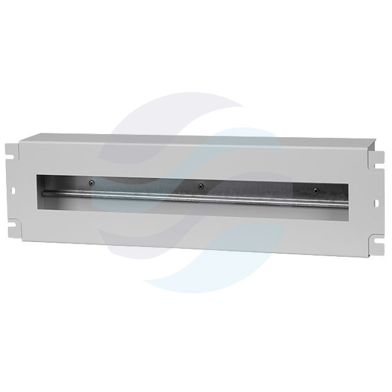 Panel dystrybucji napięć Rack 19" 3U, 22xS, dłg. 60mm, szary 1