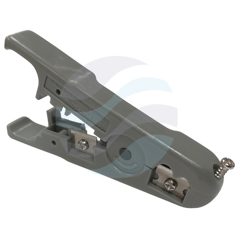 Regulowany ściągacz izolacji UTP/STP 3,2 - 9,0 mm z obcinarką 1