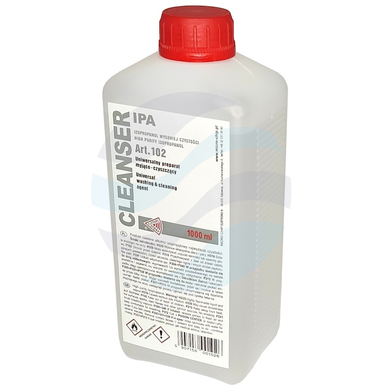 Izopropanol Cleanser IPA 1L 1