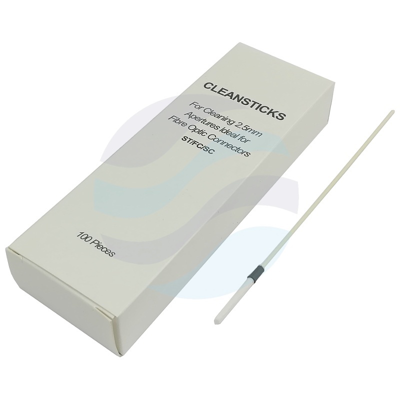 Pałeczki do czyszczenia adapterów światłowodowych 2,5mm (SC, FC, ST), opak. 100szt. 1
