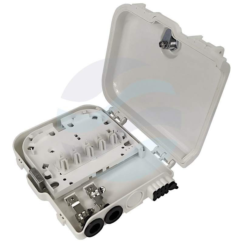 Skrzynka FTTH zewnętrzna 8 włókien, IP65 1