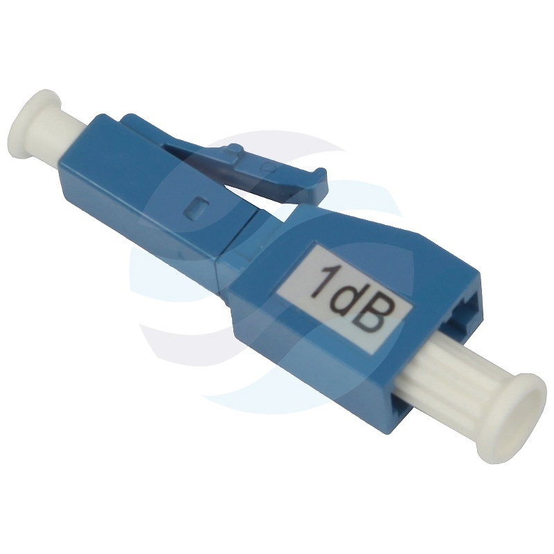 Tłumik optyczny LC/UPC 1dB, adapterowy 1