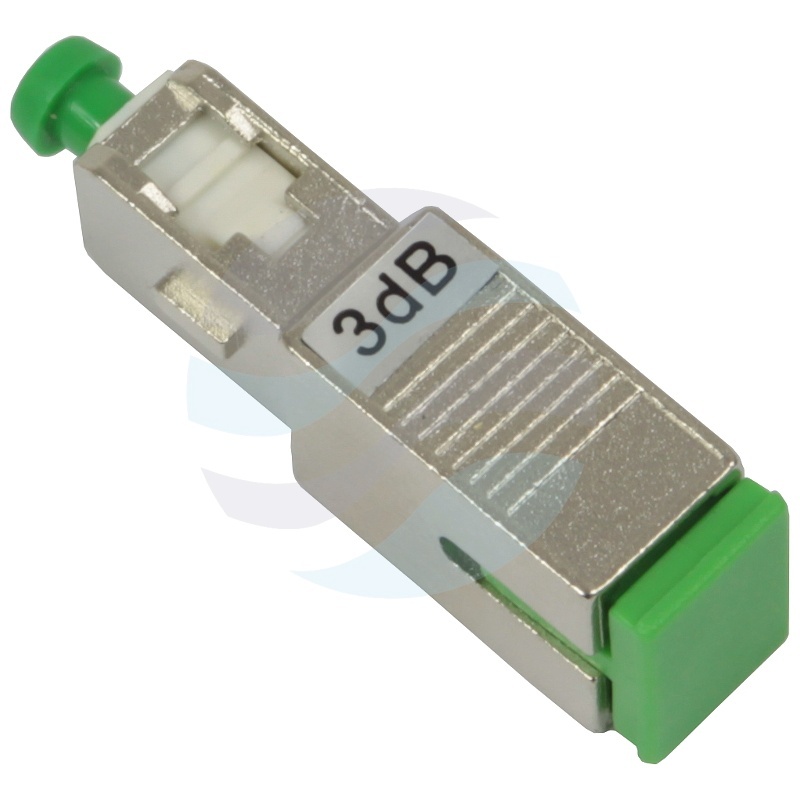 Tłumik optyczny SC/APC 3dB, adapterowy 1