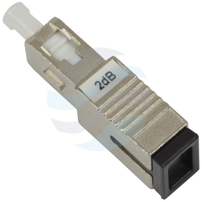 Tłumik optyczny SC/UPC 2dB, adapterowy 1