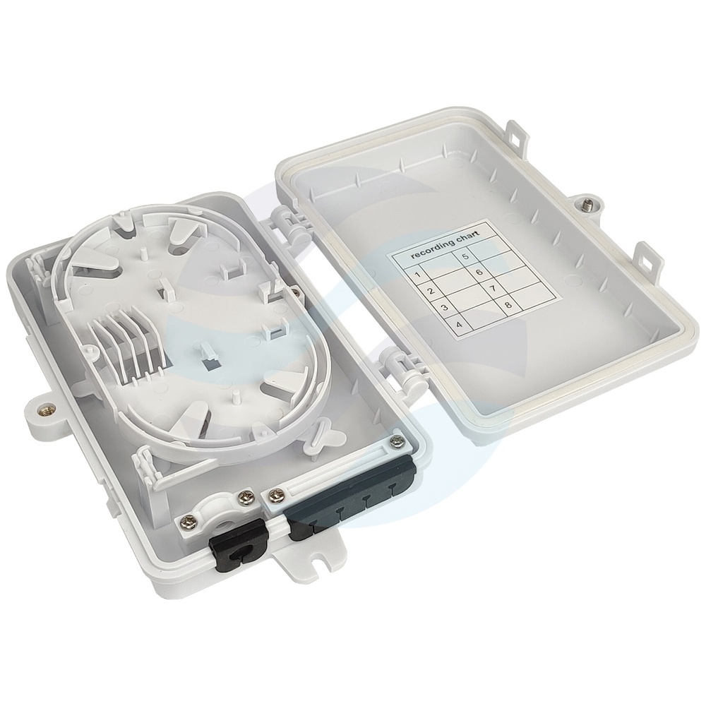 Tracom TR-FTTX-ODU-4S-P2 Przełącznica/mufa FTTH 8 włókien 4x SC Simplex / LC Duplex, IP65 1
