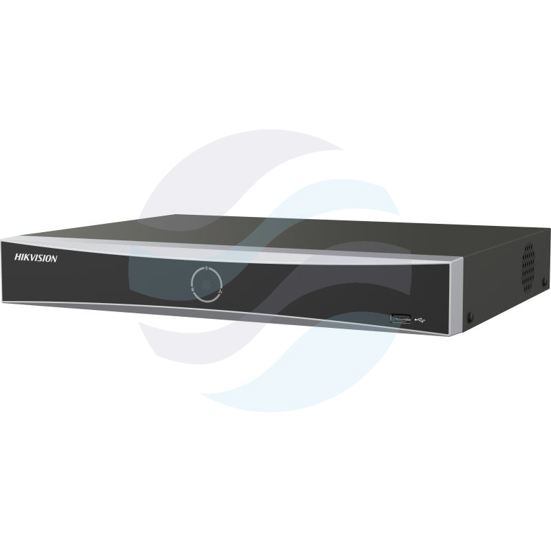 Hikvision DS-7608NXI-K1/VPro Rejestrator NVR 8x kanałów IP max. 12Mpix, 80/80 Mbps, AcuSense, AcuSearch, AcuSeek, 1x HDMI 4K, 1x VGA, 1x SATA max. 16TB, LAN 1x Gbit, alarm 4/1, audio 1/1, Guanlan AI 1