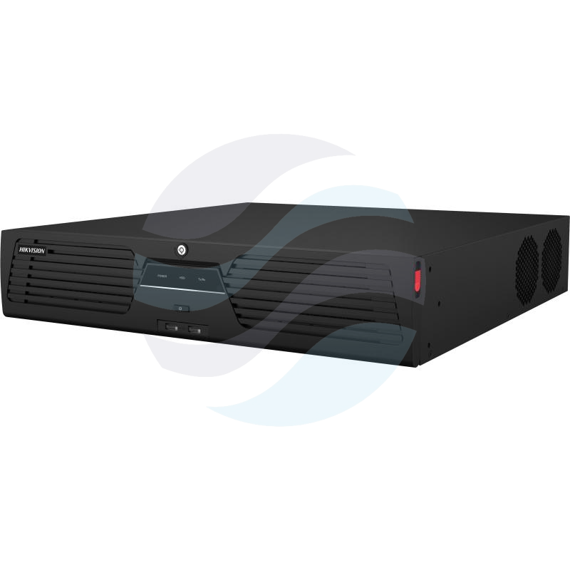 Hikvision DS-9616NXI-I8/VPro Rejestrator NVR 16x kanałów IP max. 32Mpx, 160/256 Mbps, AcuSense, AcuSearch, AcuSeek, 2x HDMI, 2x VGA, 8x SATA max. 160TB, 1x eSATA, 2x Gbit, RAID, alarm 16/9, audio 1/2, Guanlan AI 1