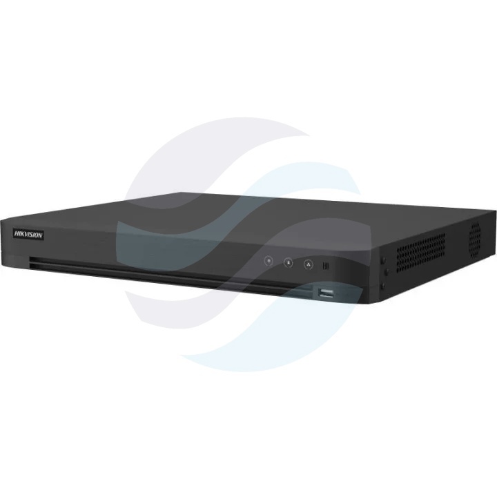 Hikvision iDS-7232HQHI-M2/XT Rejestrator 32x HDTVI/HDCVI/AHD/CVBS/IP + 8xIP, AccuSense, 1xHDMI (4K), 1x VGA, 1x CVBS, 2x SATA, H.265Pro+, AI 1