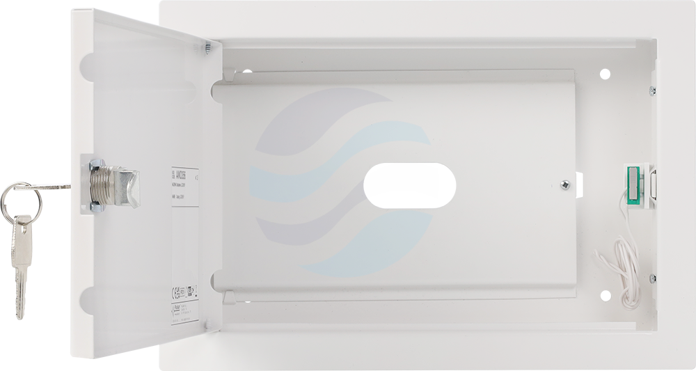 PULSAR AWO356 Obudowa podtynkowa na szyfratory, 250x162x61mm, LCD/B/F, biała 1