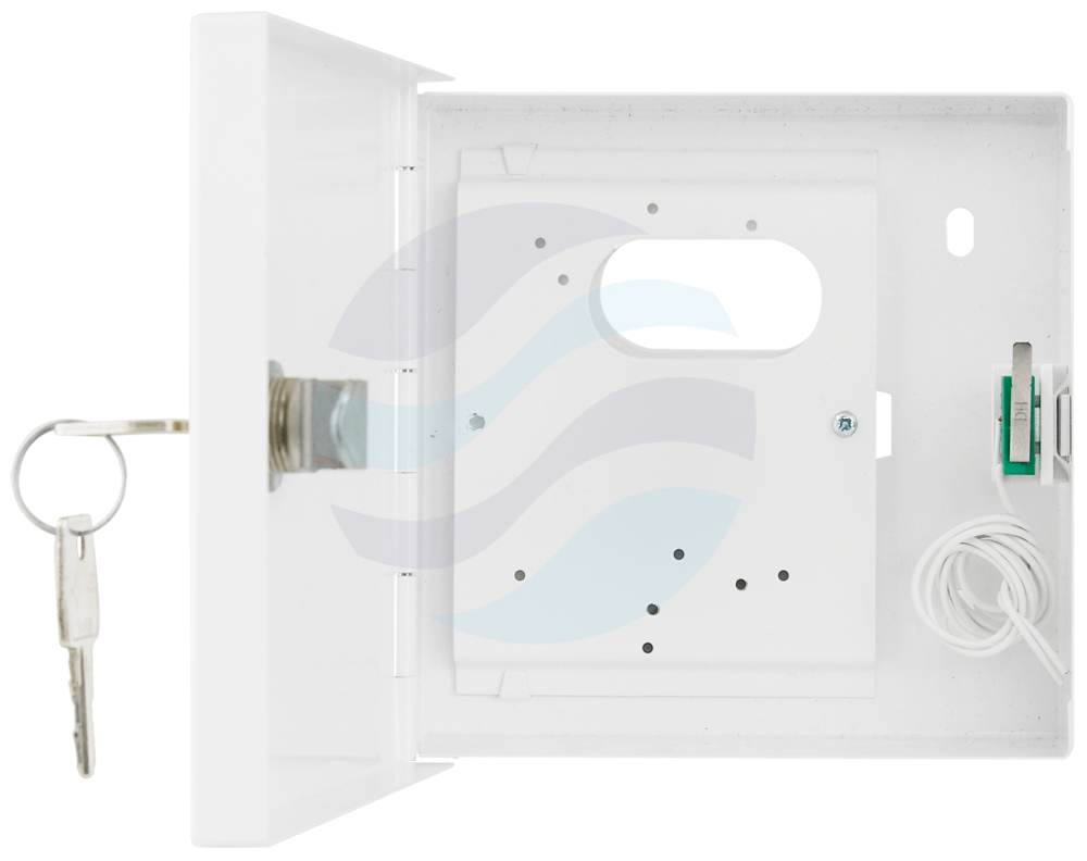 PULSAR AWO359 Obudowa natynkowa na szyfratory, 140x135x42mm, LED/B-M, biała 1