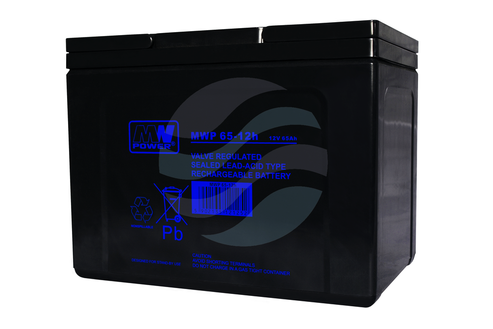 MW Power MW Akumulator AGM 65Ah/12V (260*170*205mm) śruba M6 (T16) 1