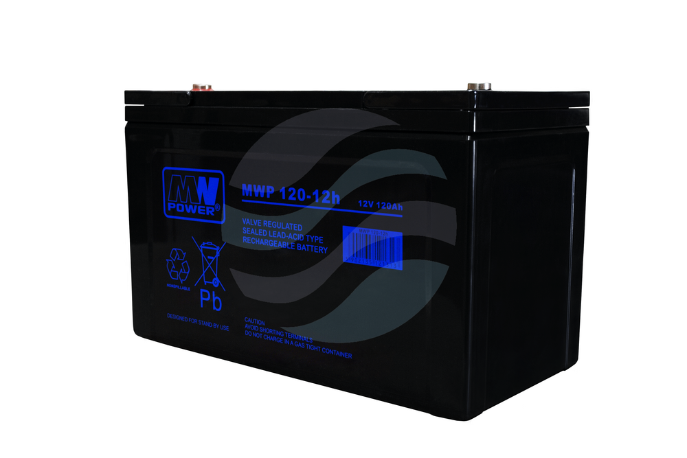 MW Power MW Akumulator AGM 120Ah/12V (338*170*215mm) śruba M6 (T16) 1