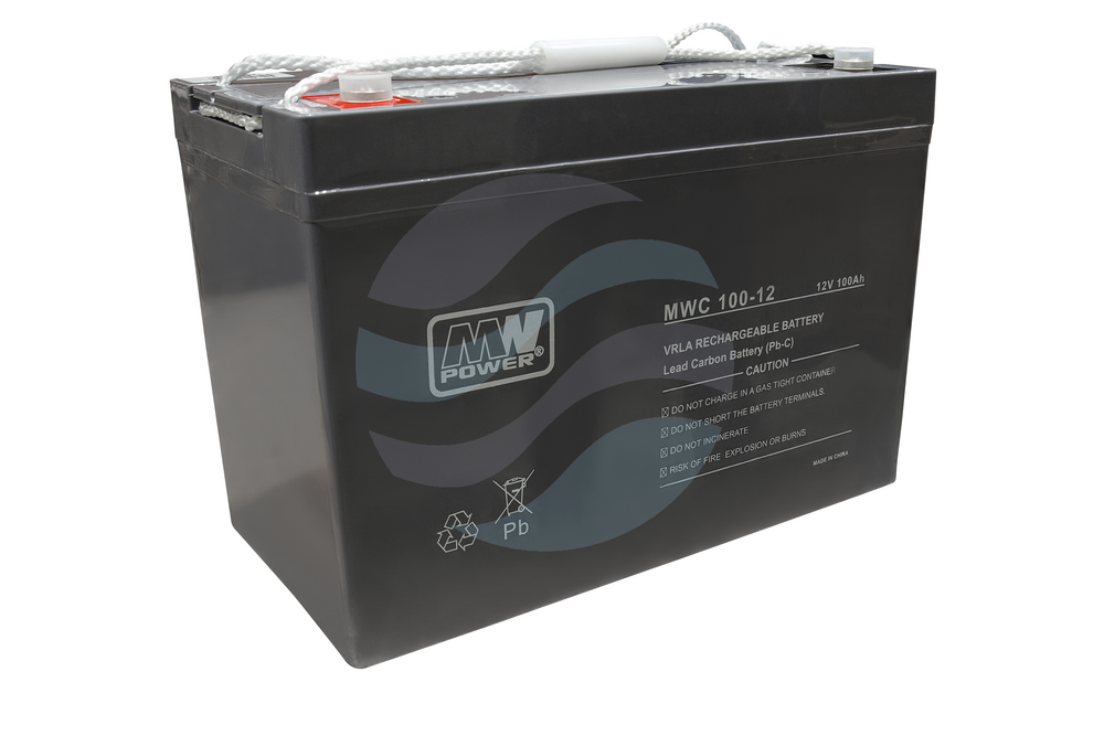 MW Power MWC Akumulator AGM 100Ah/12V (307*168*211mm) śruba M8 (T60) 1