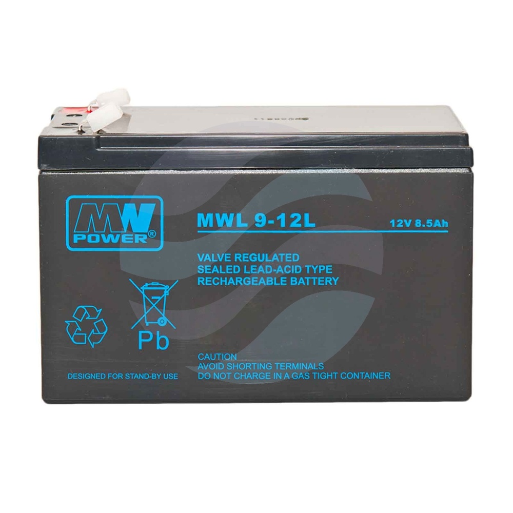 MW Power MWL Akumulator AGM 9Ah/12V (151*65*94mm) Fast-on 250 (T2) 1
