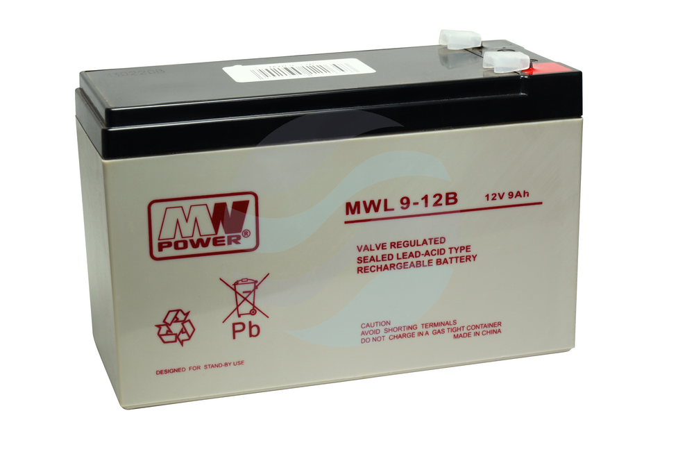 MW Power MWL Akumulator AGM 9Ah/12V (151*65*94mm) Fast-on 250 (T2) 1
