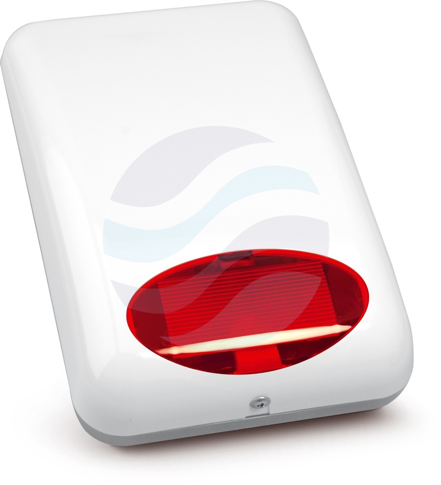 SATEL SPL-5010 R Zewnętrzny sygnalizator optyczno-akustyczny z światłem LED, czerwonym 1
