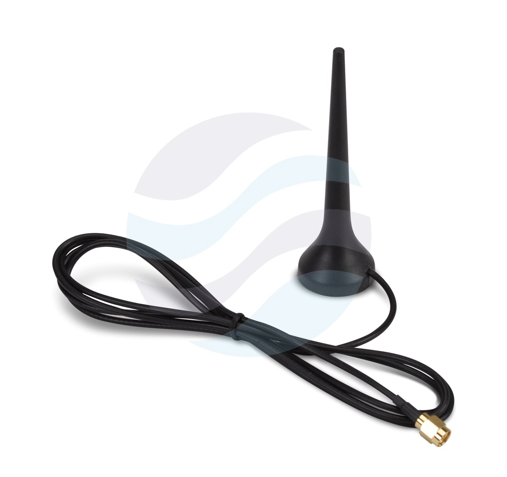 SATEL ANT-900/1800 Antena dwuzakresowa GSM, 900/1800MHz, podstawa z magnesem, SMA/m, czarna 1