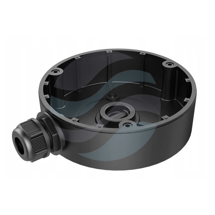 Hikvision DS-1280ZJ-DM8 (Black) Puszka montażowa / połączeniowa, czarna 1