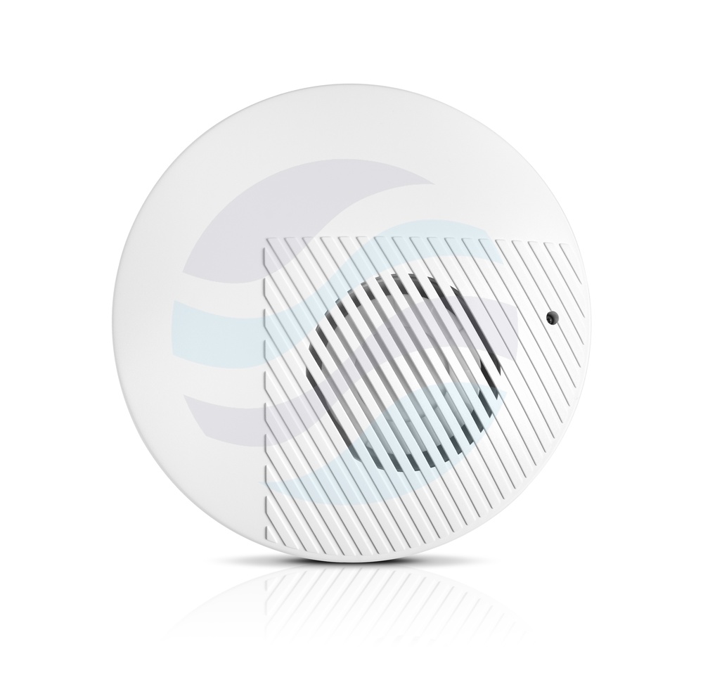 SATEL SPW-150 Wewnętrzny sygnalizator akustyczny 120dB, 12V DC, z zasilaniem awaryjnym, biały 1