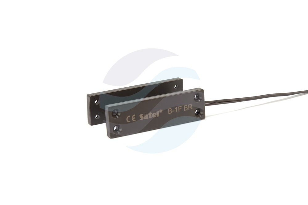SATEL B-1F BR Czujka magnetyczna nawierzchniowa płaska, 68 x 20 x 5,3 mm, brązowa 1