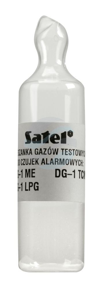 SATEL DG-TEST-1 Zestaw testowy do czujek gazu DG-1 ME, DG-1 LPG, DG-1 TCM, 5 ampułek 1