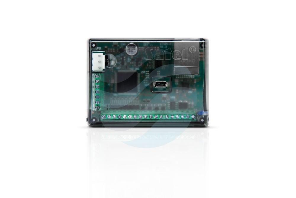SATEL ETHM-A Uniwersalny moduł monitorujący Ethernet, 8 wejść, 4 wyjścia OC, 1-Wire 1