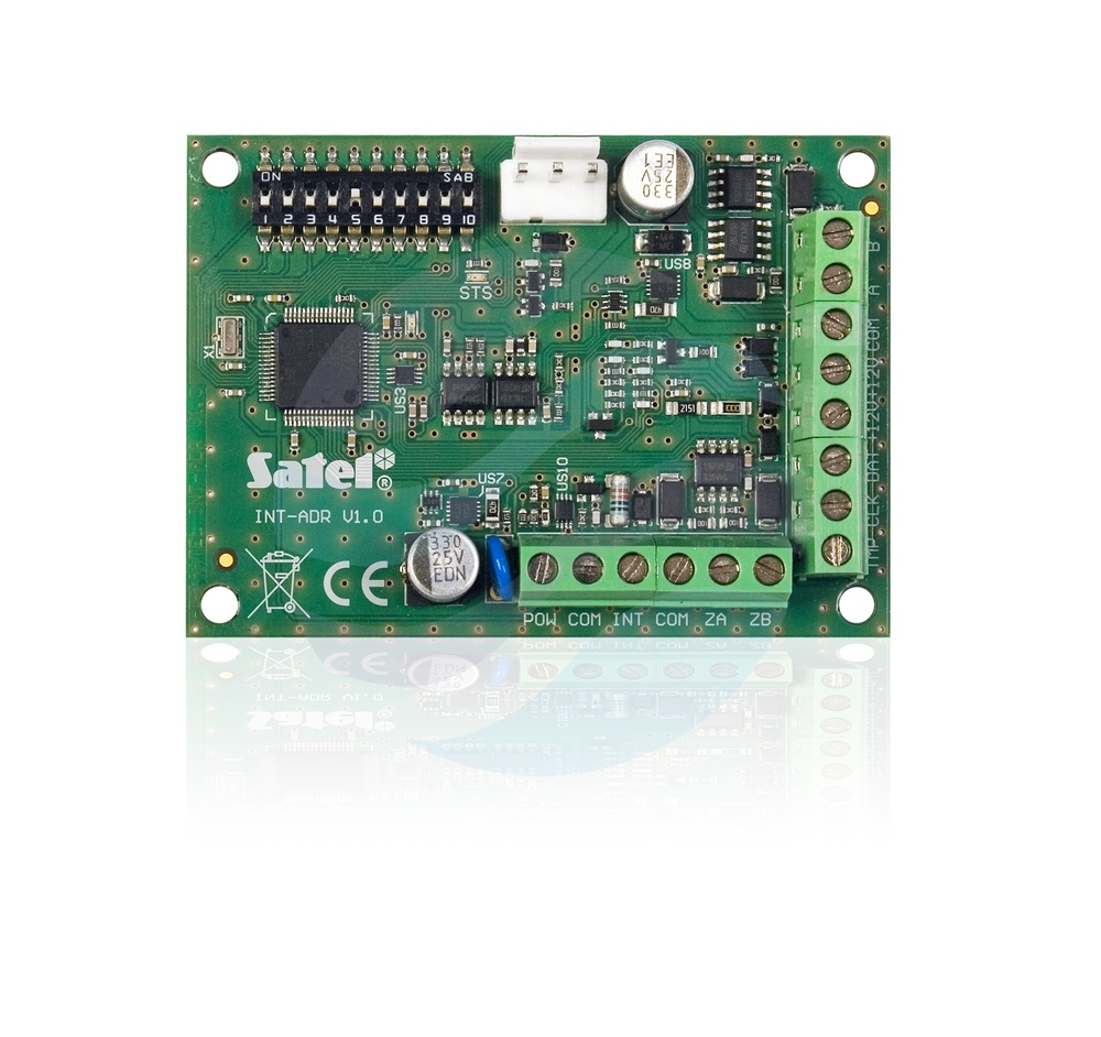 SATEL INT-ADR Ekspander wejść adresowalnych do INTEGRA, do 48 wejść, RS-485 1