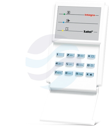 SATEL INT-SZ-BL Zamek szyfrowy do INTEGRA i CA-64, przekaźnik, wejście drzwi, podświetlenie niebieskie 1