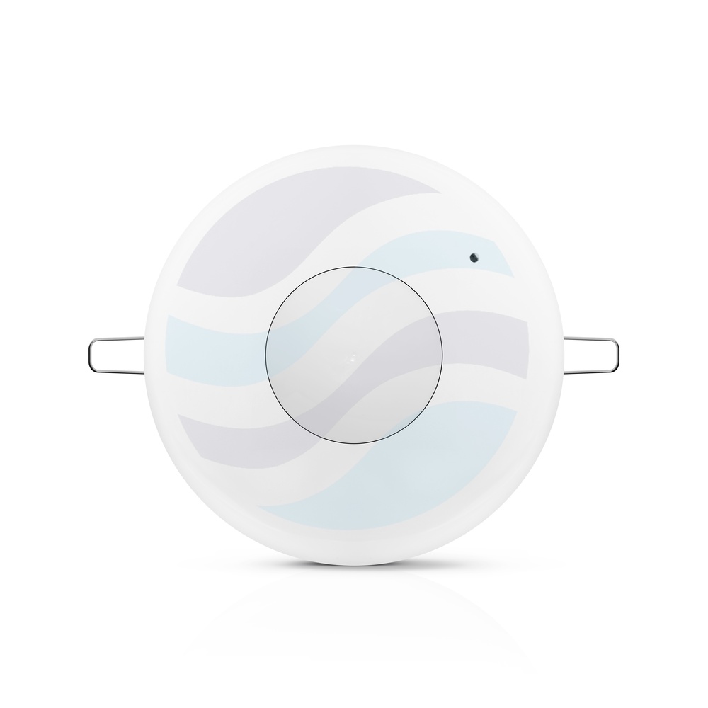 SATEL SLIM-R-DUAL-AC Sufitowa dualna czujka ruchu do sterowania oświetleniem 230 V AC, wpuszczana, PIR+MW 1