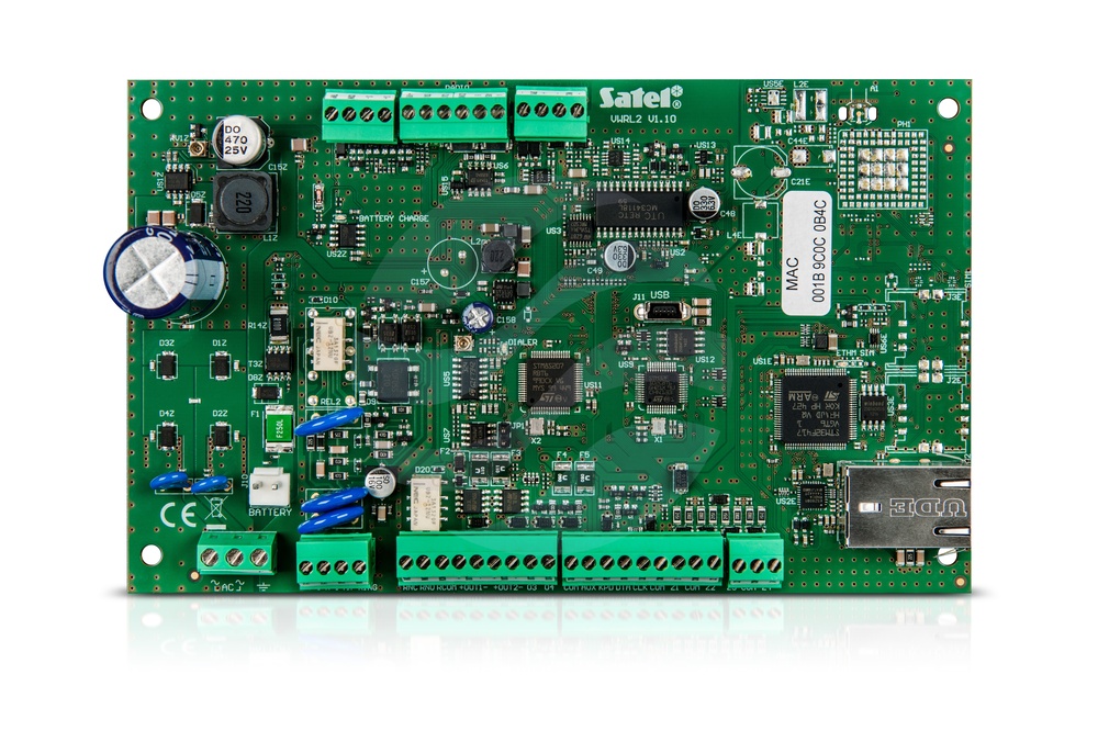 SATEL VERSA IP Płyta główna centrali alarmowej do 30 wejść, Ethernet, PSTN, USB-HID, Grade 2 1