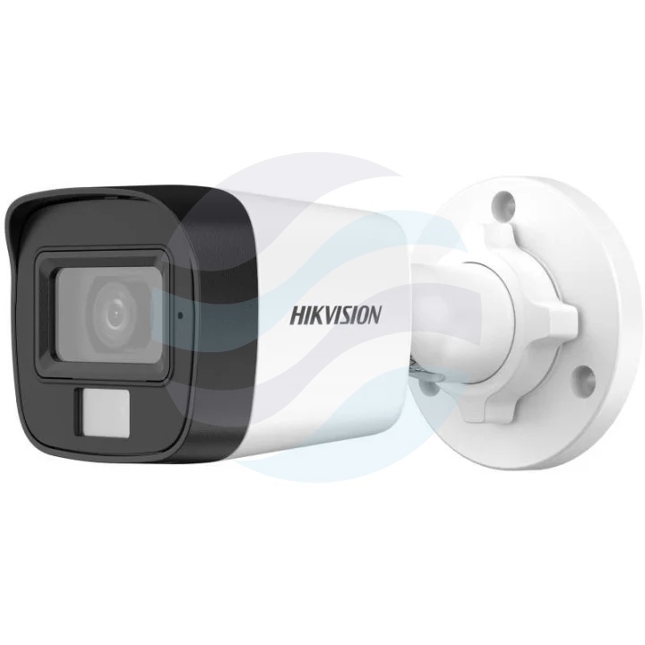 Hikvision DS-2CE16K0T-LPFS(2.8mm) Kamera 4w1 TurboHD 3K (2960x1665) bullet 2.8mm, Smart Hybrid Light, TVI/AHD/CVI/CVBS, DWDR, IP67, IR do 25m / LED do 20m, mikrofon, biała 1