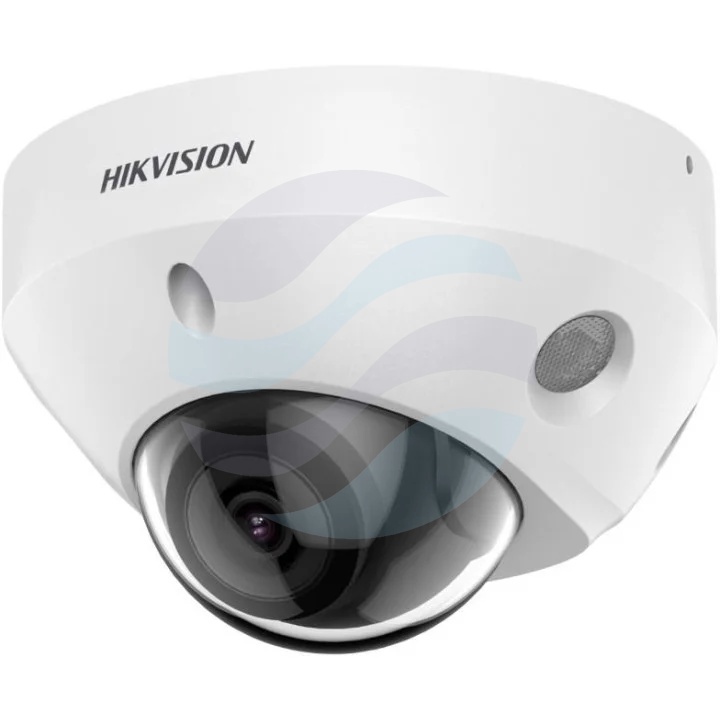 Hikvision DS-2CD2583G2-IS (2.8mm) (PL) Kamera IP 8Mpix kopułkowa 2.8mm, 0.005lux, F1.6, AcuSense, IP67, IK08, WDR 120dB, IR do 30m, mikrofon, audio 1/1, alarm 1/1, mSD do 512GB, AI, biała 1