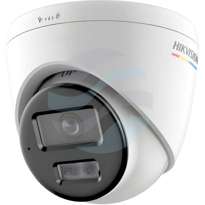 Hikvision DS-2CD1347G3H-LIUF(2.8mm) Kamera IP 4Mpix kopułkowa 2.8mm, 0.0001lux, F1.0, Smart Hybrid Light, MD 3.0, ColorVu 3.0, IP67, WDR 120dB, IR/LED do 30m, mSD do 512GB, mikrofon, AI, biała 1