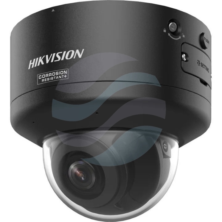 Hikvision DS-2CD2786G3-IPTRZSY (2.8-12mm) (BLACK) Kamera IP 8Mpix kopułkowa motozoom 2.8-12mm, PTRZ, 0.001lux, F1.2, DarkFighter, AcuSense, IP67, IK10, NEMA 4X, WDR 130dB, IR do 40m, alarm 1/1, mSD do 512GB, AI, czarna 1