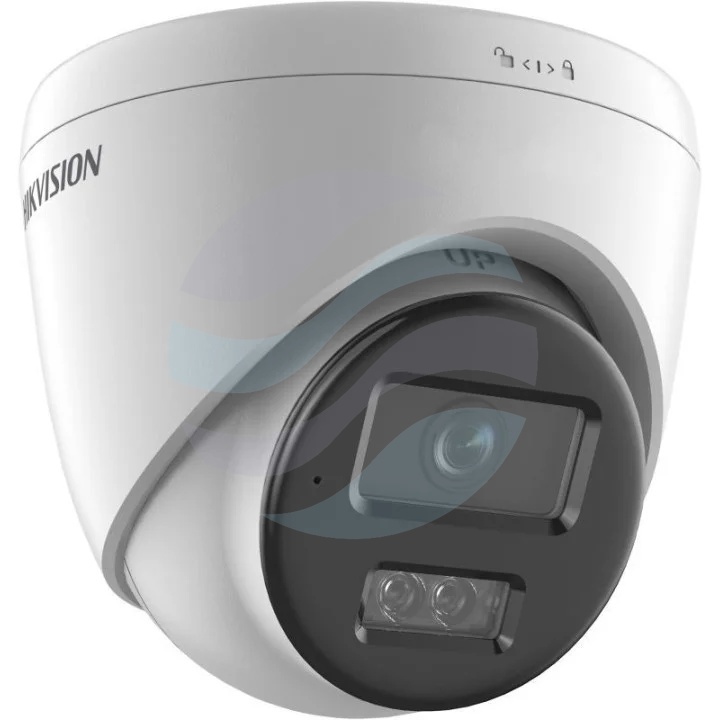 Hikvision DS-2CD1383G2-LIUF (2.8mm) Kamera IP 8Mpix kopułkowa 2.8mm, 0.01lux, F2.0, Smart Hybrid Light, IP67, WDR 120dB, IR/LED do 30m, mikrofon, mSD do 512GB, AI, biała 1