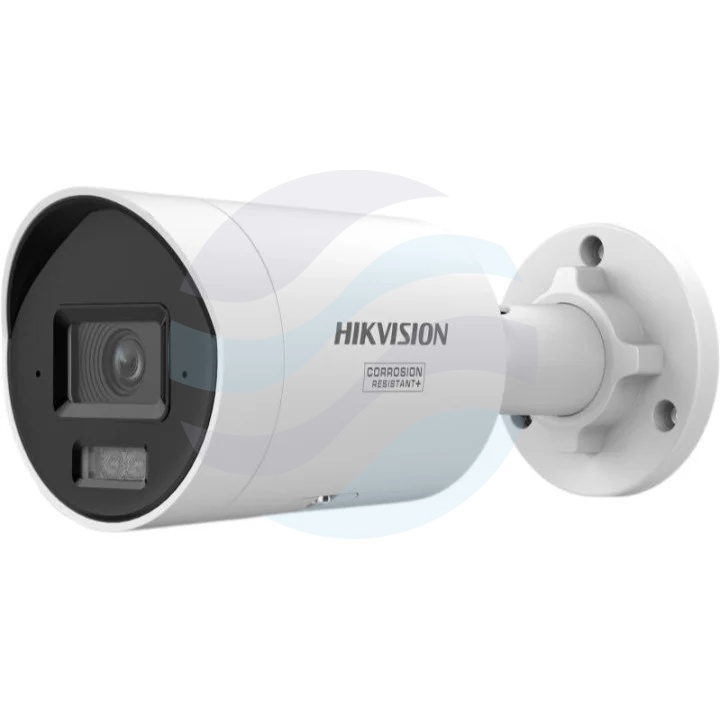 Hikvision DS-2CD2067G3-LI2UY/SL(2.8mm) Kamera IP 6Mpix bullet 2.8mm, 0.0005lux, F1.0, Smart Hybrid Light, ColorVu 3.0, HikAI-ISP, Live Guard, WDR 130dB, IR LED/LED biały do 40m, mSD do 512GB, 2x mikrofon, głośnik, IP67, NEMA 4X, biała 1