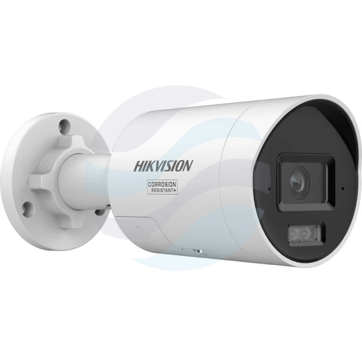 Hikvision DS-2CD2087G3-LI2UY/SL (2.8mm) Kamera IP 8Mpix bullet 2.8mm, 0.0005lux, F1.0, Smart Hybrid Light, HikAI-ISP, ColorVu 3.0, AcuSense 3.0, Live Guard, IP67, NEMA 4X, WDR 130dB, IR/LED do 40m, 2x mikrofon, głośnik, mSD do 512GB, AI, biała 1