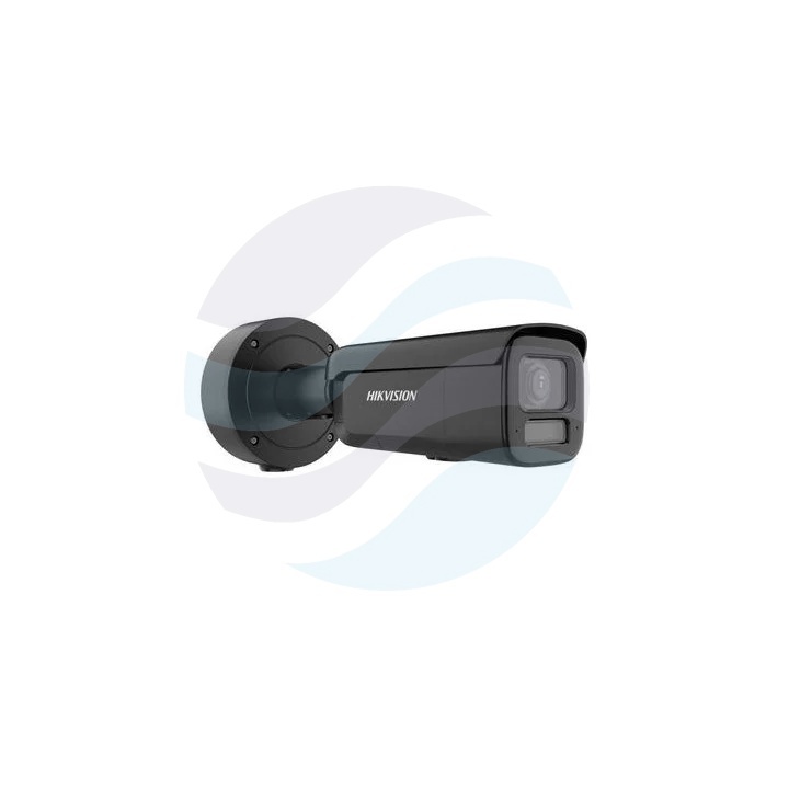 Hikvision DS-2CD2687G3-LIZS2UY/SL (2.8-12mm) (BLACK) Kamera IP 8Mpix bullet motozoom 2.8-12mm, 0.001lux, F1.2, Smart Hybrid Light, HikAI-ISP, ColorVu 3.0, AcuSense 3.0, Live Guard, IP67, IK10, NEMA 4X, WDR 130dB, IR/LED do 60m, 2x mikrofon, głośnik, alarm 1