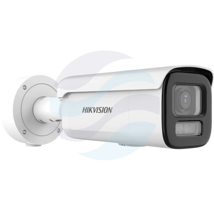 Hikvision DS-2CD2667G3-LIZSY (2.8-12mm) Kamera IP 6Mpix bullet motozoom 2.8-12mm, 0.0005lux, F1.2, Smart Hybrid Light, HikAI-ISP, ColorVu 3.0, AcuSense 3.0, IP67, IK10, NEMA 4X, WDR 130dB, IR/LED do 60m, audio 1/1, alarm 1/1, mSD do 512GB, AI, biała 1