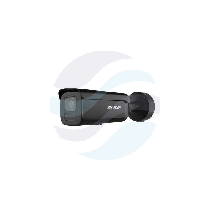 Hikvision DS-2CD2686G2H-IZS (2.8-12mm) (eF) (BLACK) Kamera IP 8Mpix bullet motozoom 2.8-12mm, 0.0008lux, F1.2, DarkFighter, AcuSense, IP67, IK10, WDR 120dB, IR do 60m, audio 1/1, alarm 1/1, mSD do 512GB, AI, czarna 1