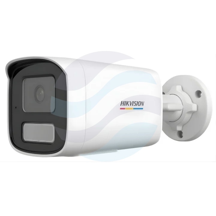 Hikvision DS-2CD1047G3H-LIUF/SL (2.8mm) (PL) Kamera IP 4Mpix bullet 2.8mm, 0.0001lux, F1.0, ColorVu, Smart Hybrid Light, Live Guard, MD 3.0, IP67, WDR 120dB, IR/LED do 30m, mSD do 512GB, mikrofon, głośnik, biała 1