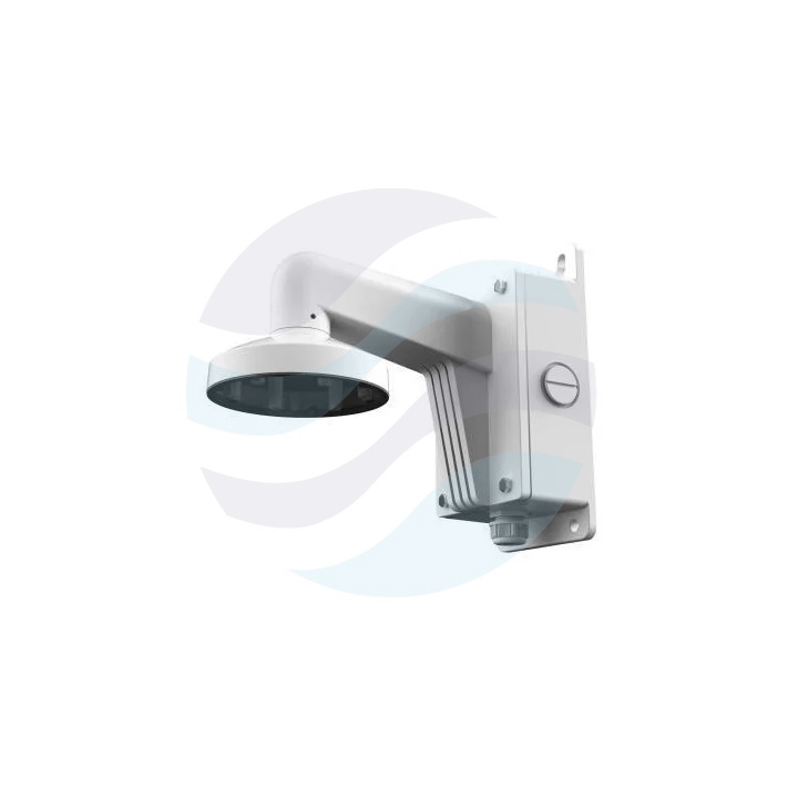 Hikvision DS-1273ZJ-140B Uchwyt ścienny do kamer kopułowych ze skrzynką przyłączeniową, stop aluminium, 242.9×123.1×244.9mm, biały 1